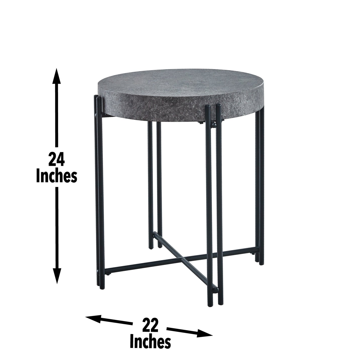 Morgan Round End Table
