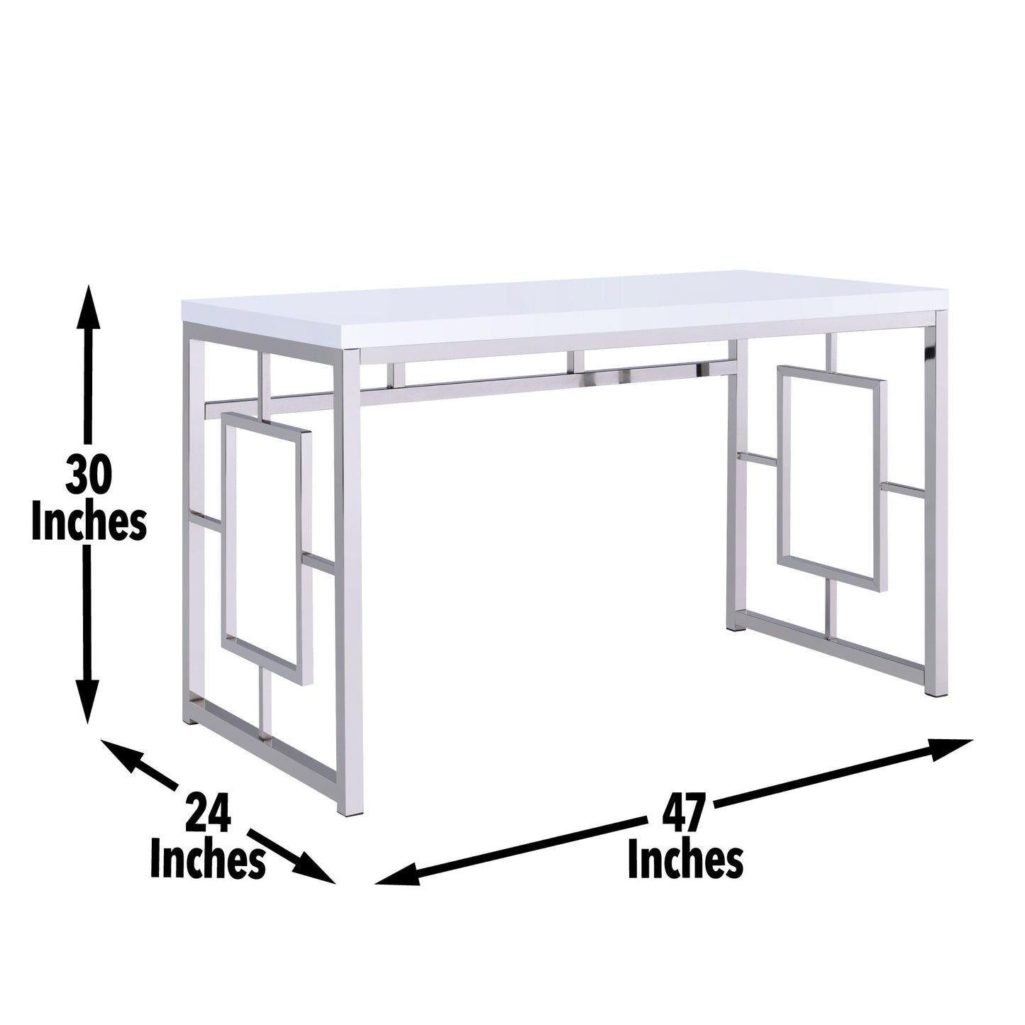 Alize Desk White