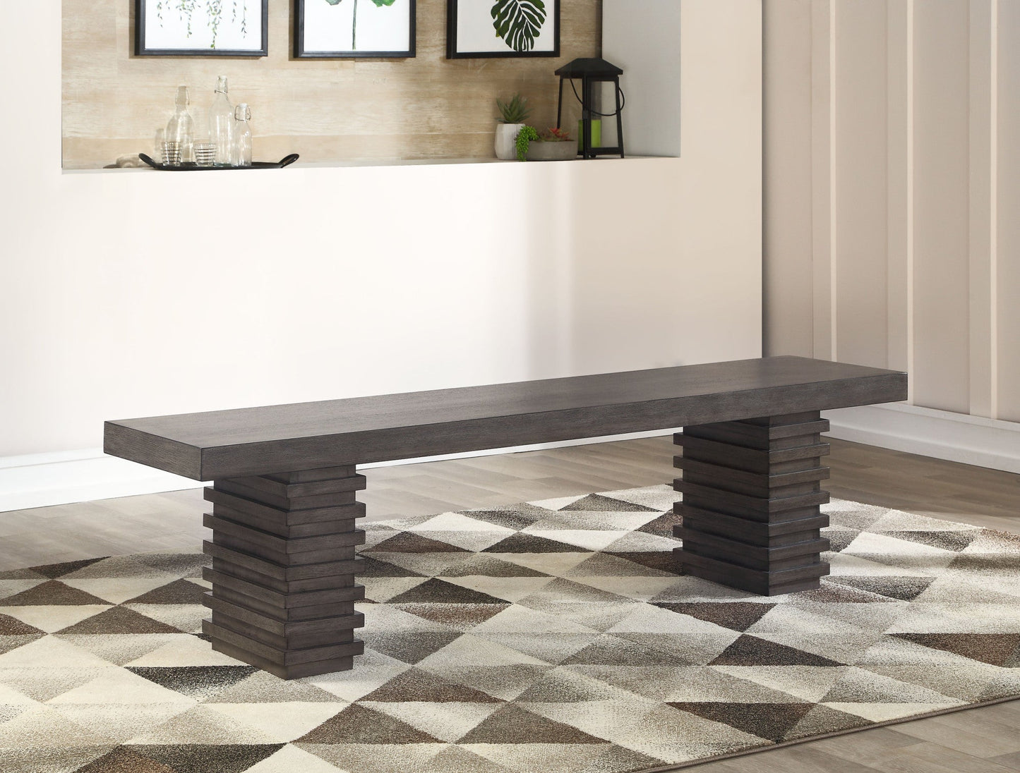 Mila Washed Gray Bench Top