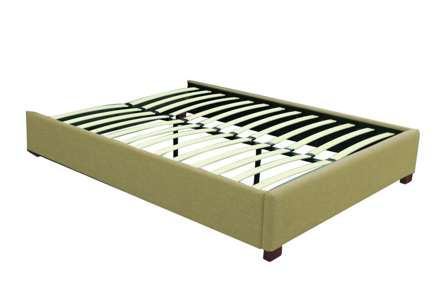 Isadora QueenSand FB+Rail+Slats