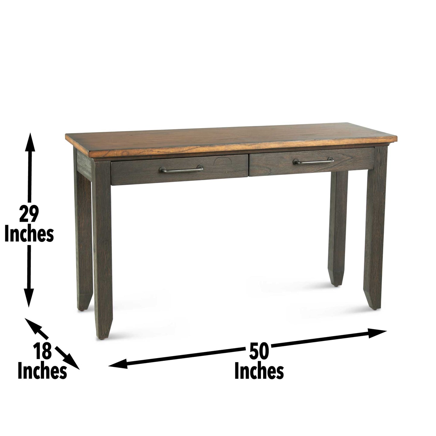 Bear Creek Sofa Table Brown