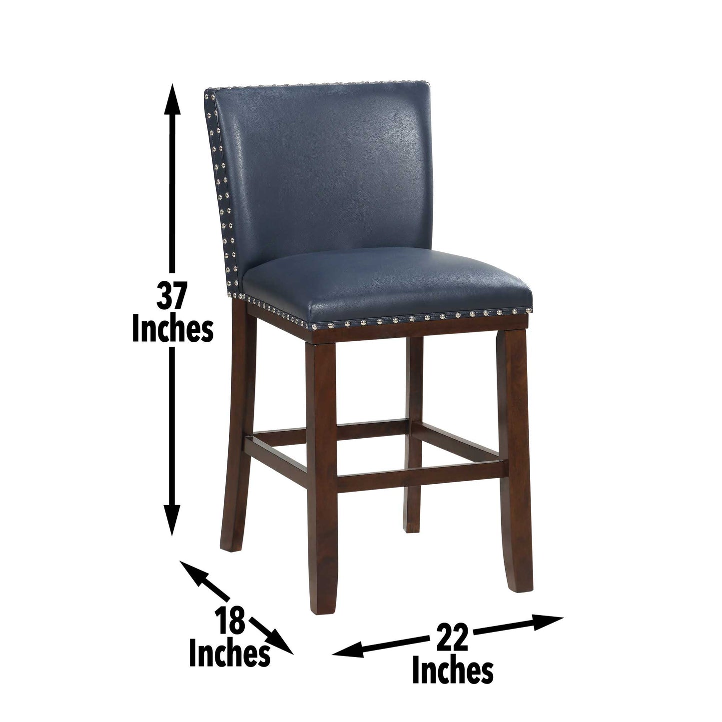 Tiffany KD Counter Chair Navy