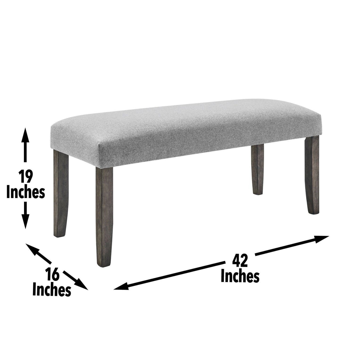 Emily Backless Bench