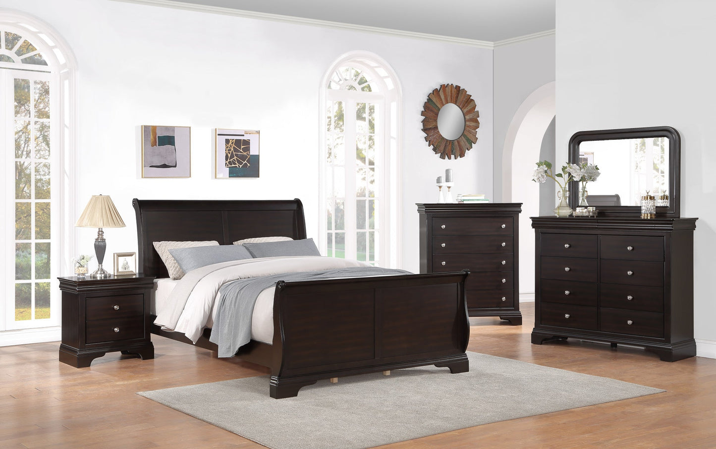 Dominique Queen Bed