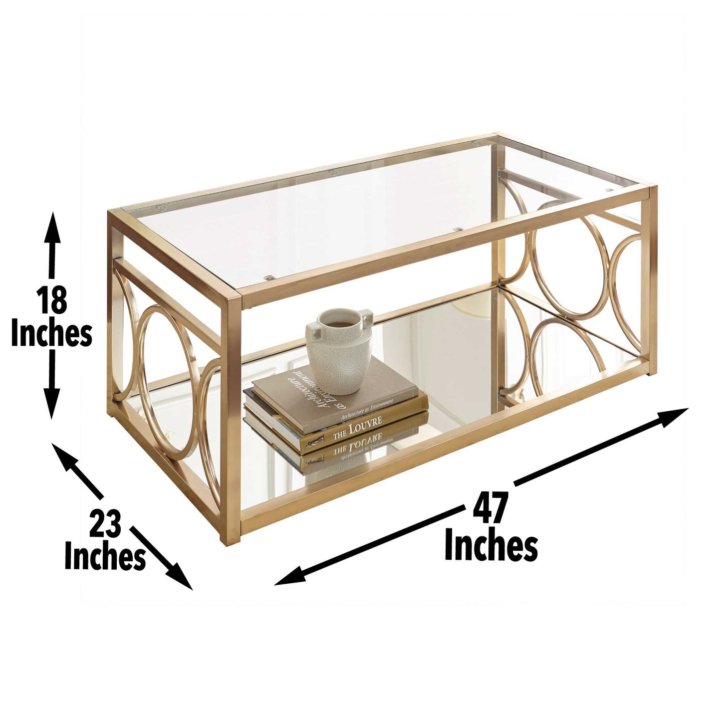 Olympia Cocktail Table Gold