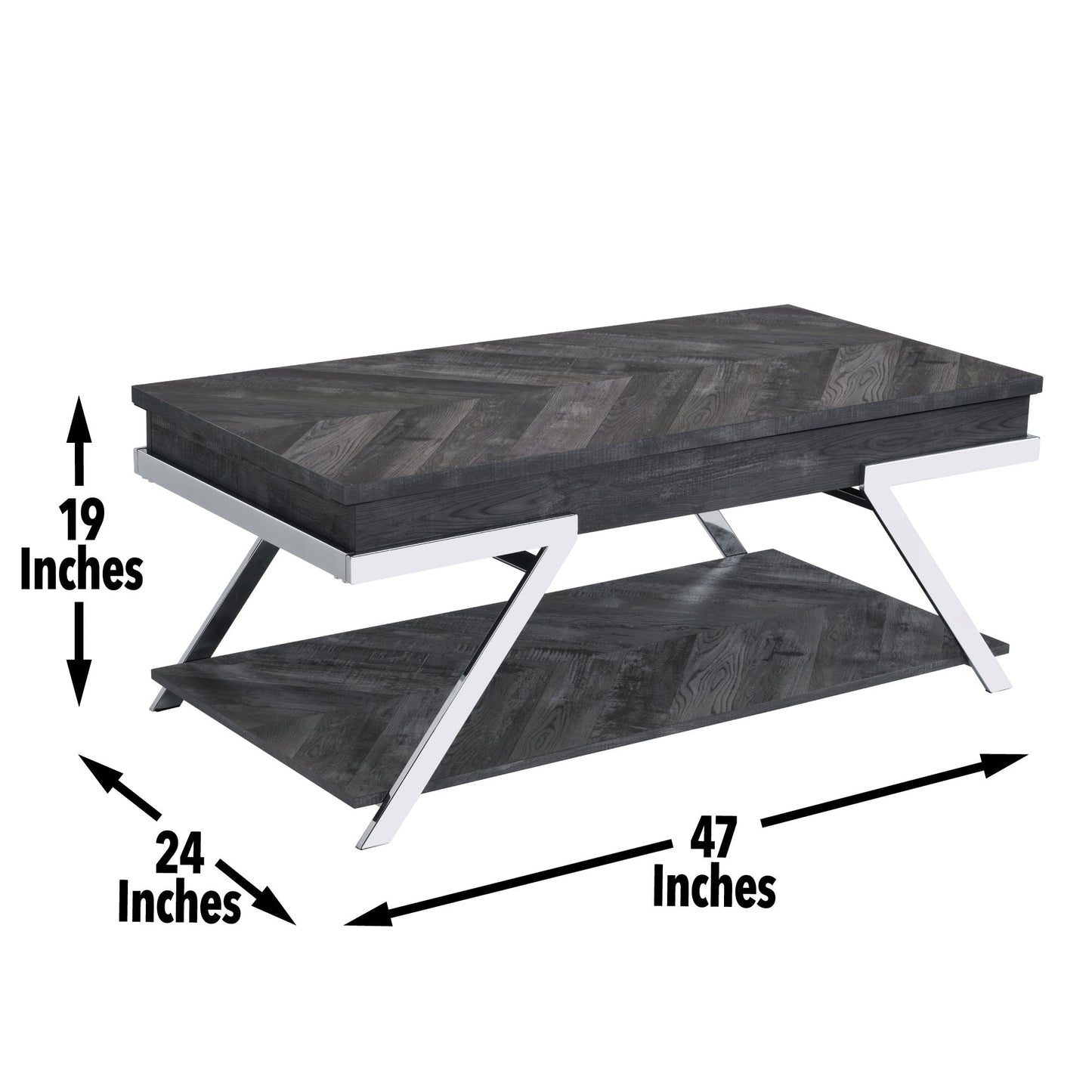 Roma Lift Top Cocktail Table