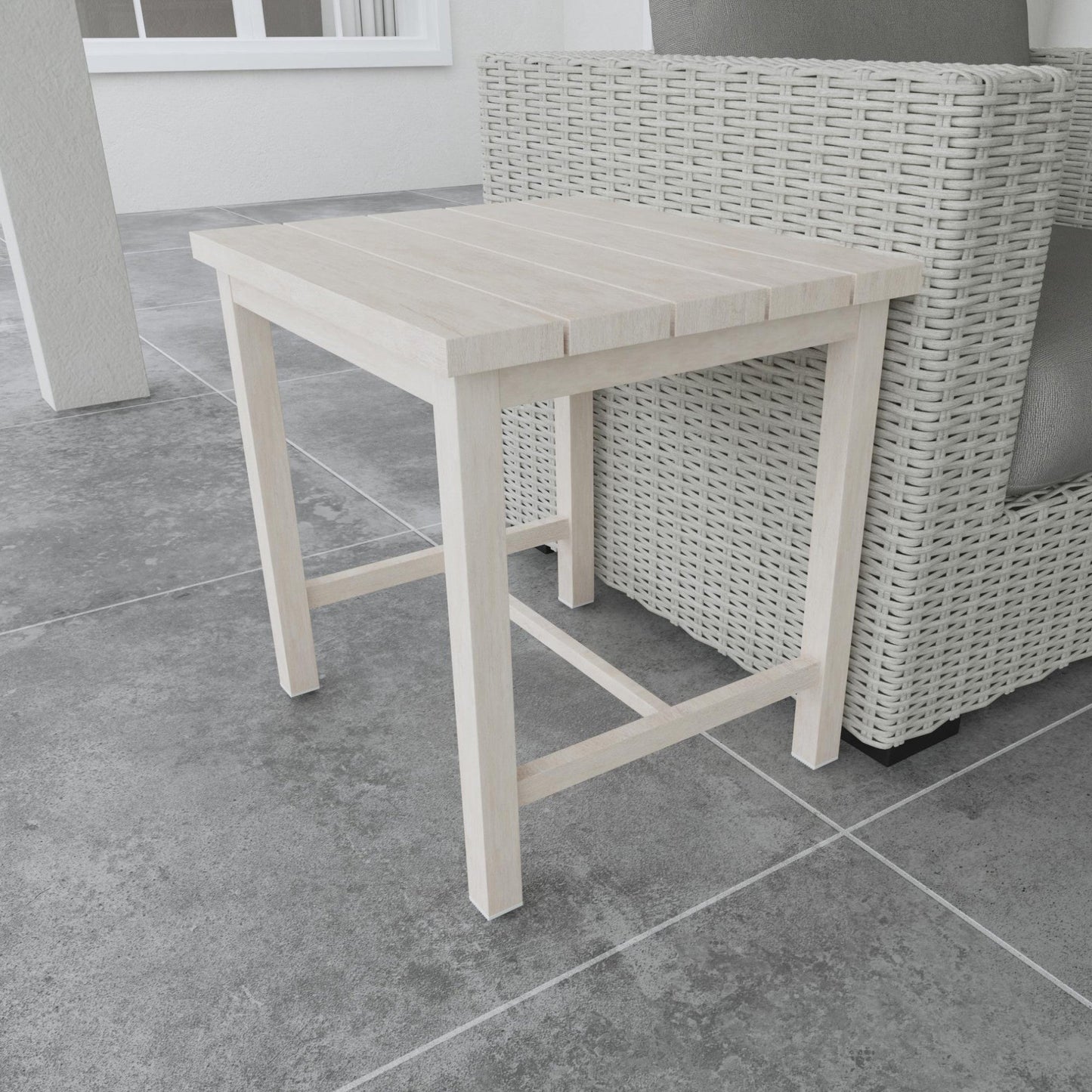 Blakley Aluminum End Table