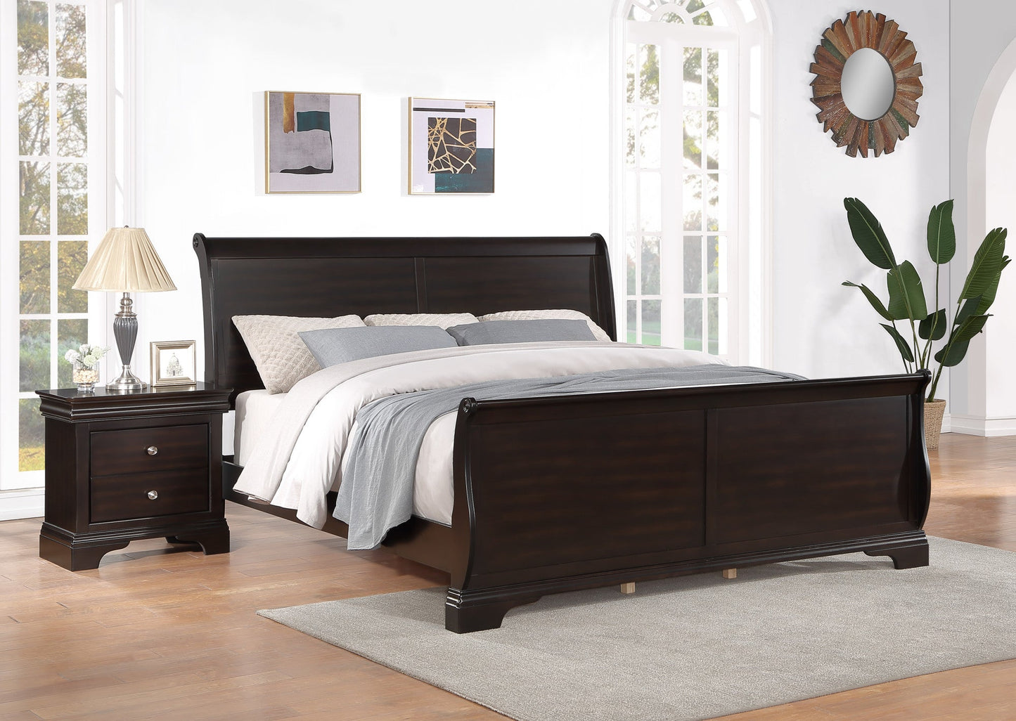 Dominique King Headboard