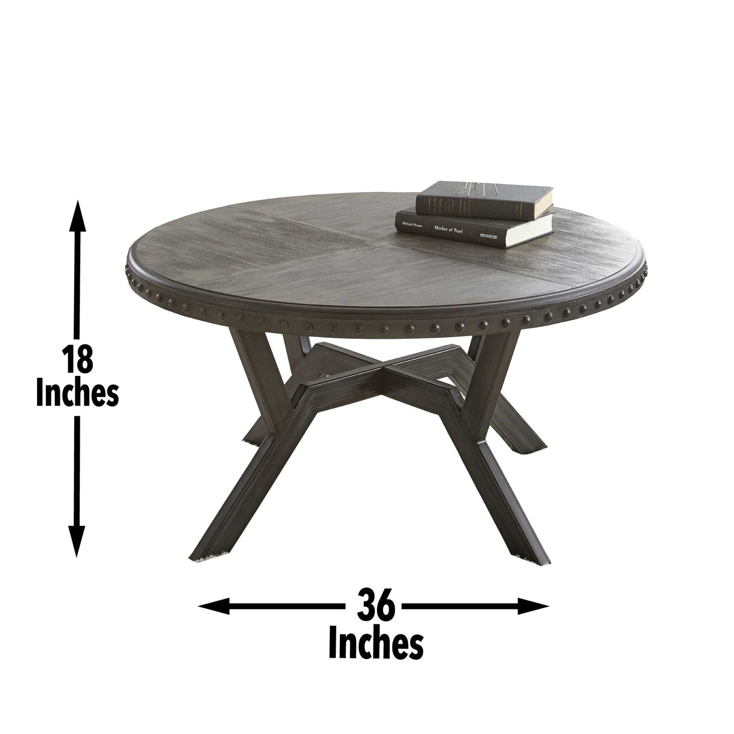 Alamo Round Cocktail Table