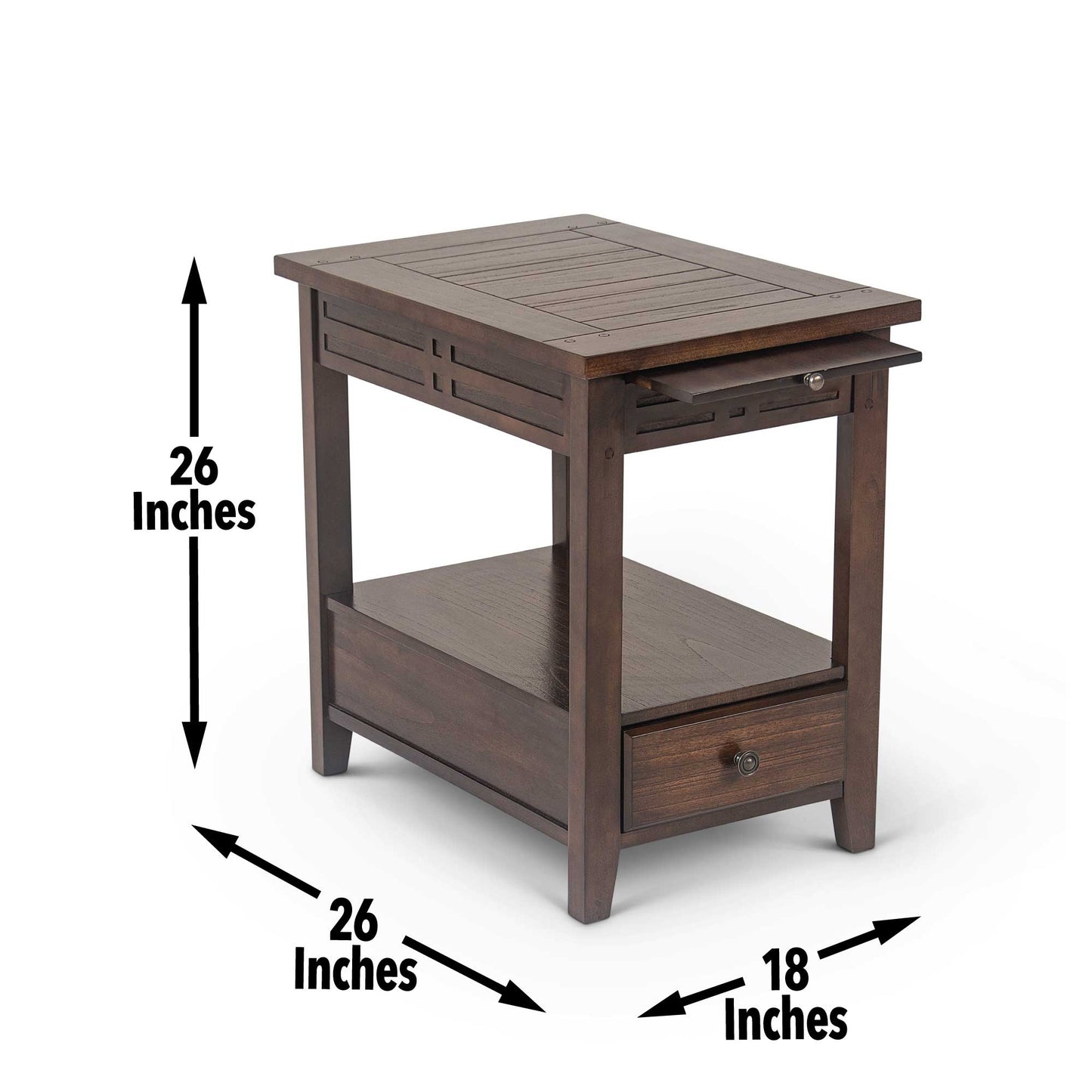 Crestline Chairside End Table