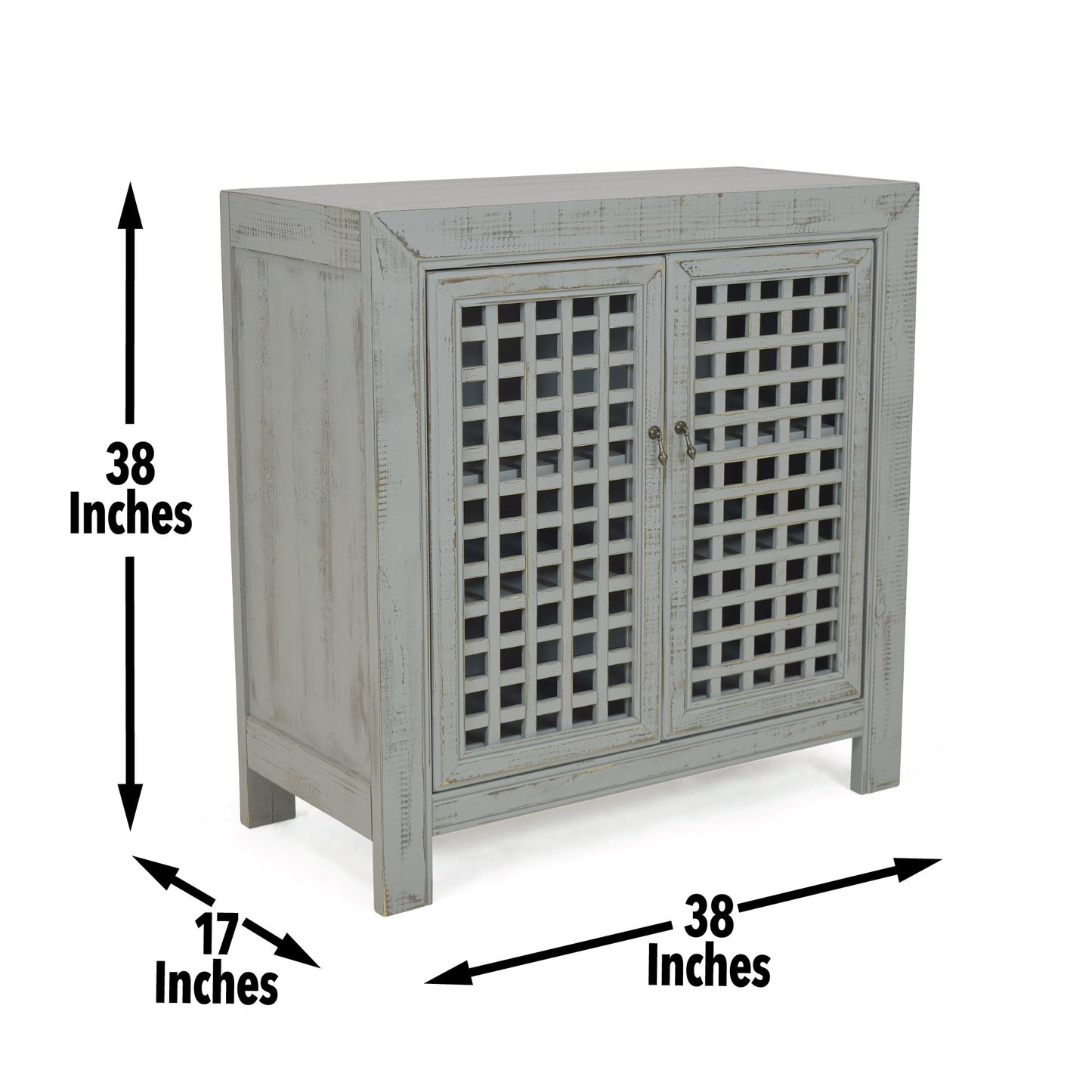 Rio Grey Accent Cabinet (Closeout)