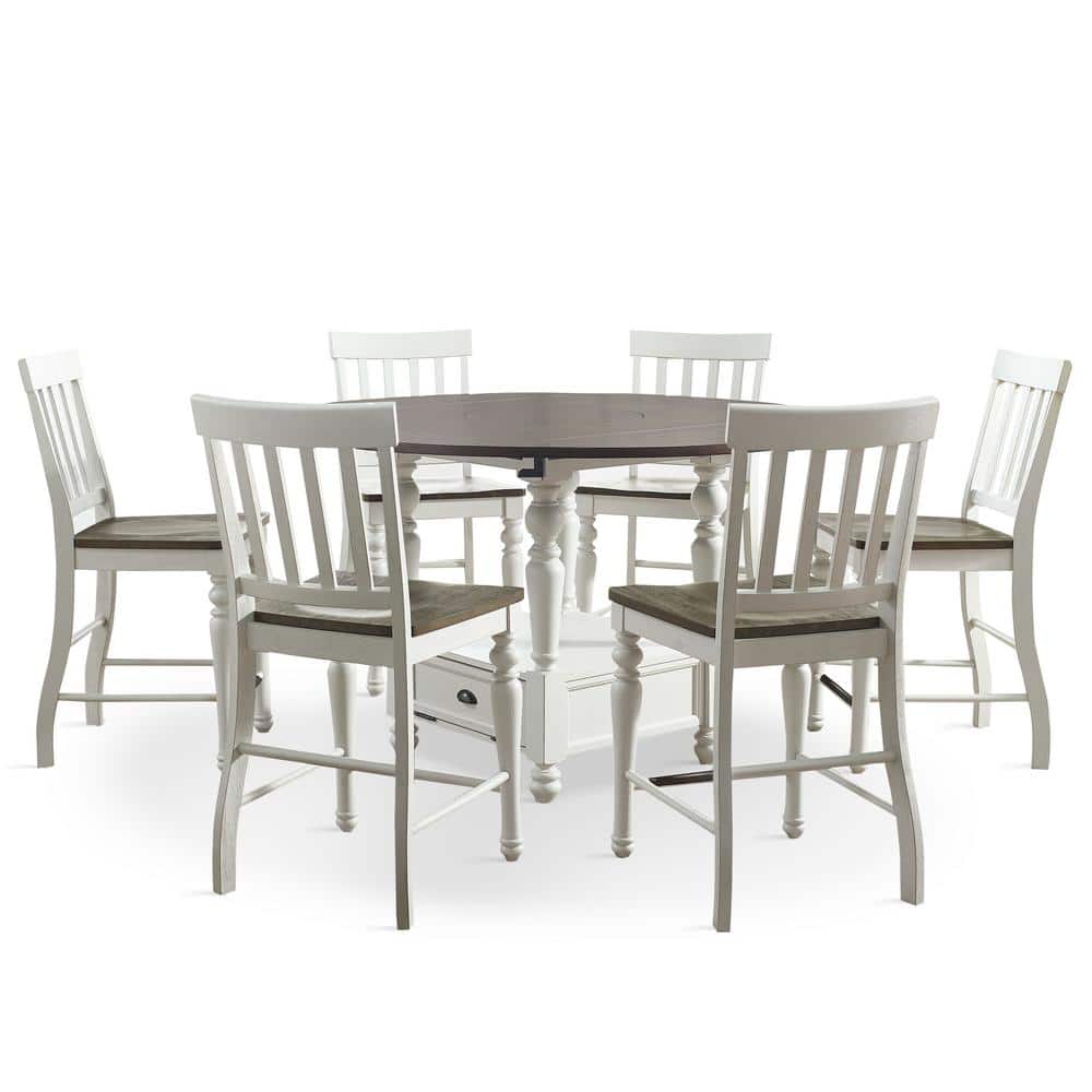 Joanna Two Tone Counter Dining 7PC Set