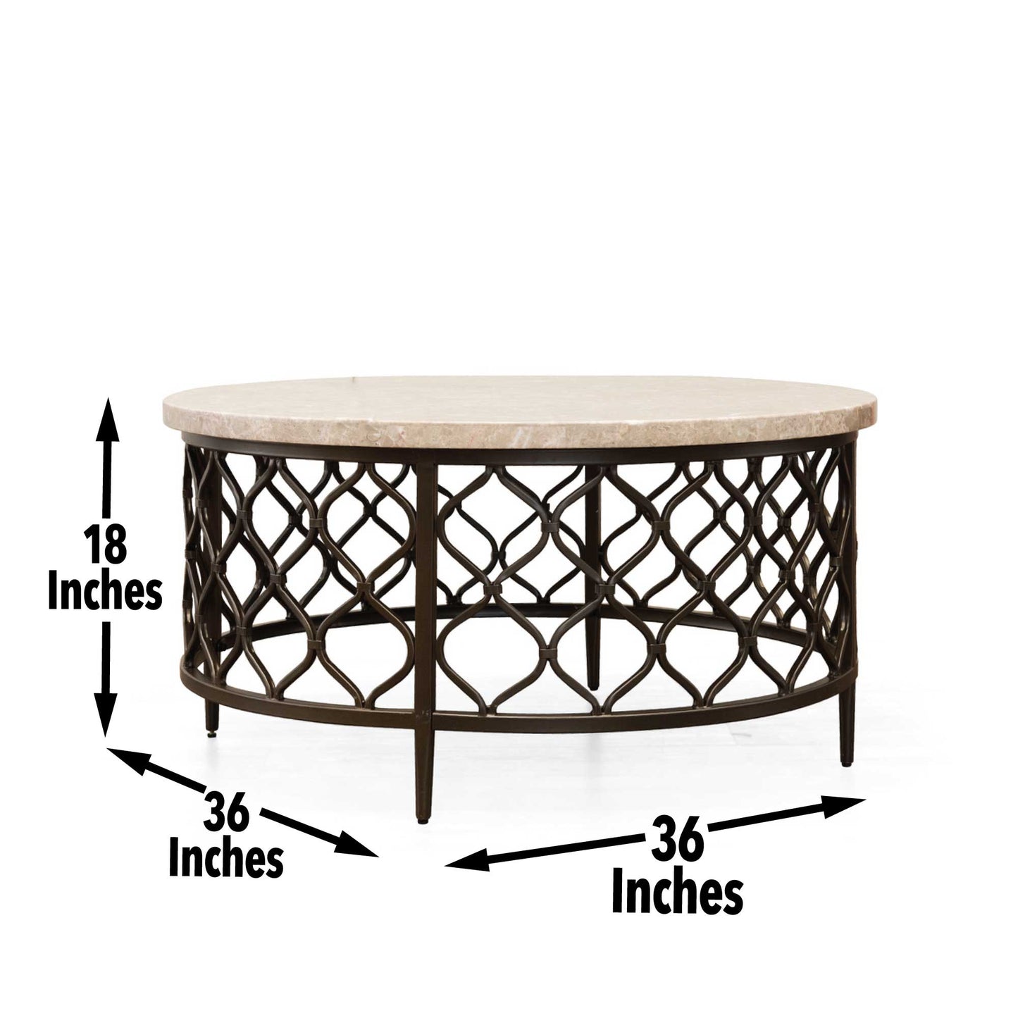 Roland MarbleTop Cocktail Table