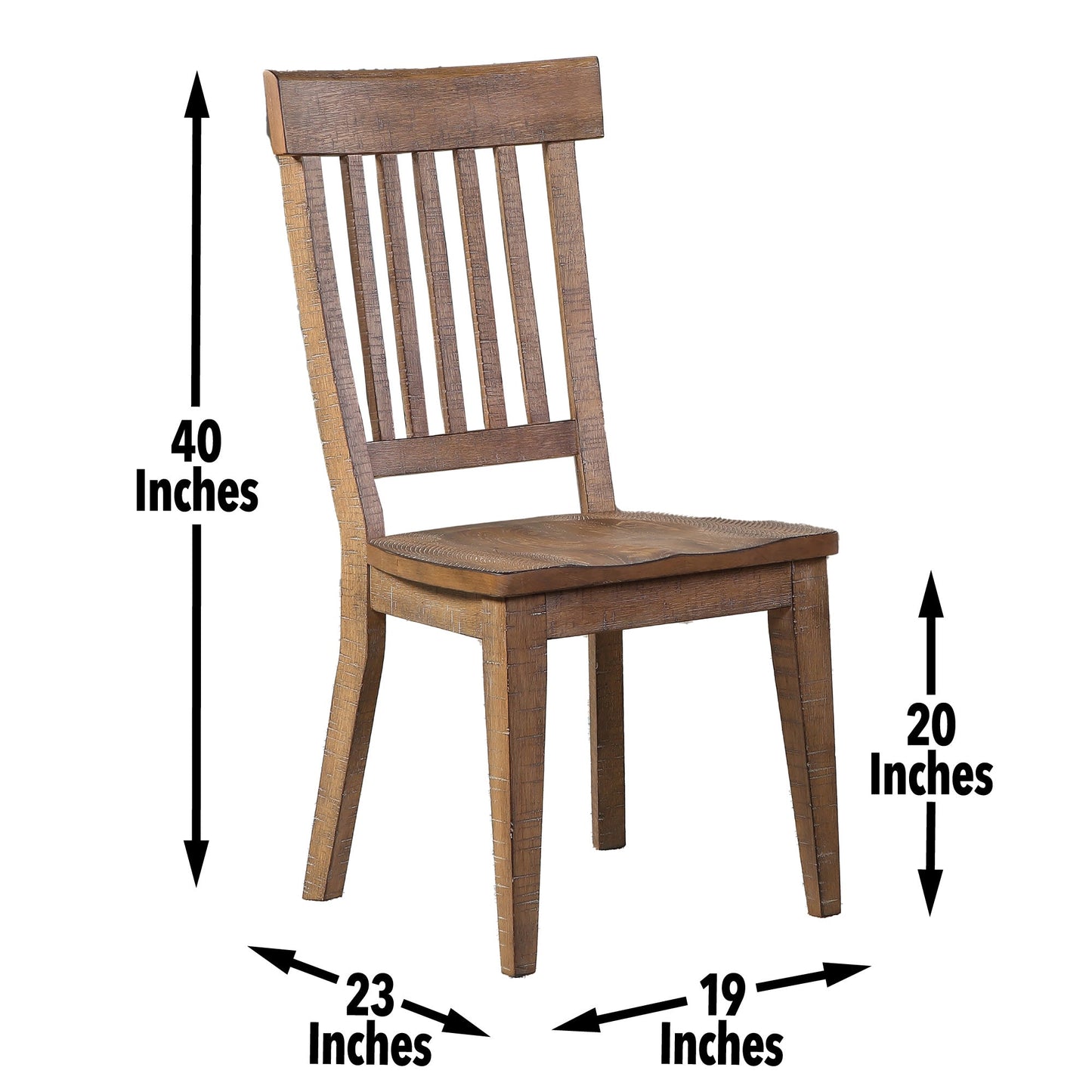 Riverdale Driftwood Side Chair