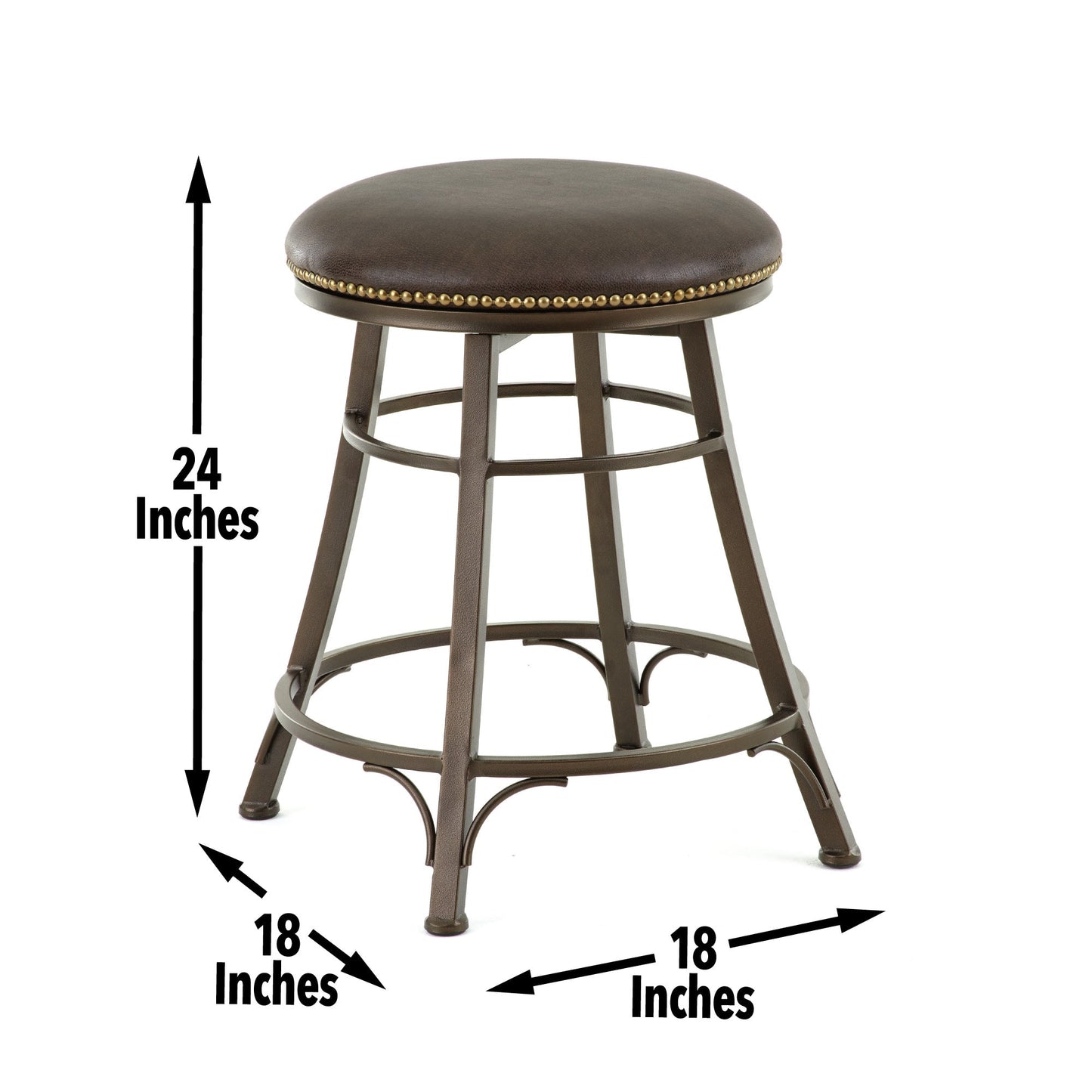 Bali Backless Swivel Counter