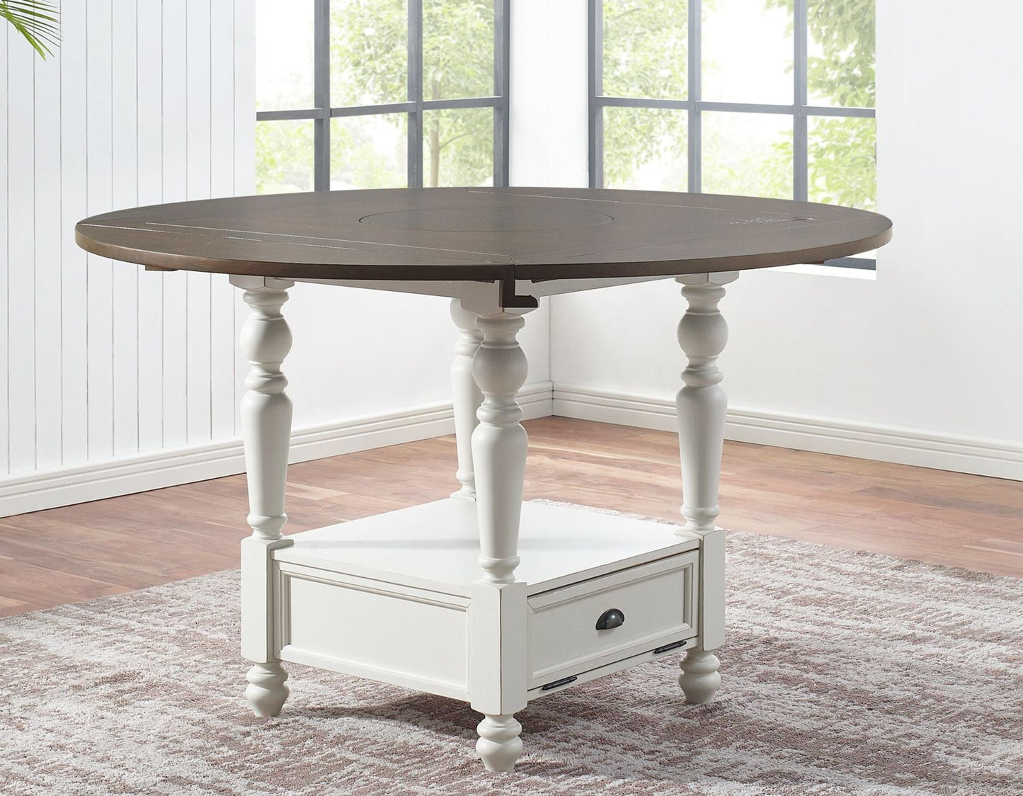 Joanna Two Tone Round Counter Table Base