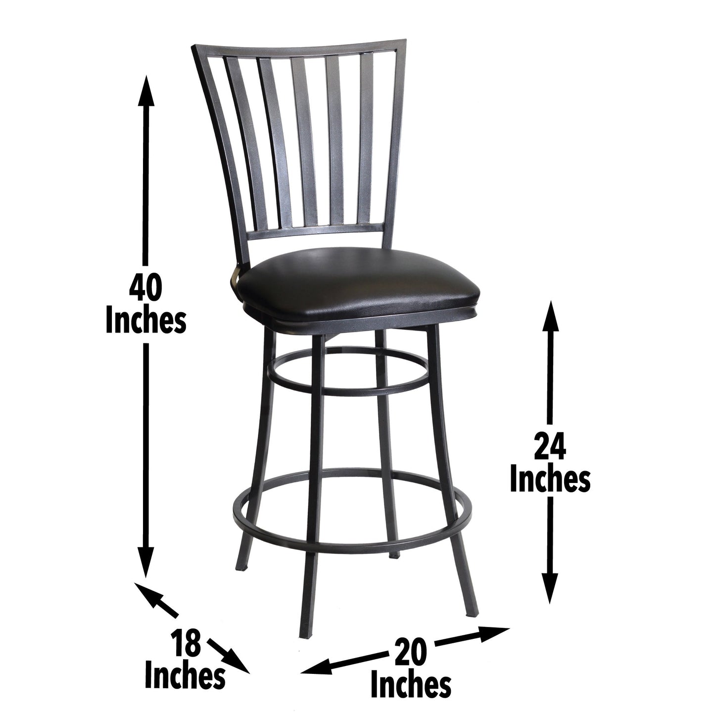 Stellan Swivel Counter Stool