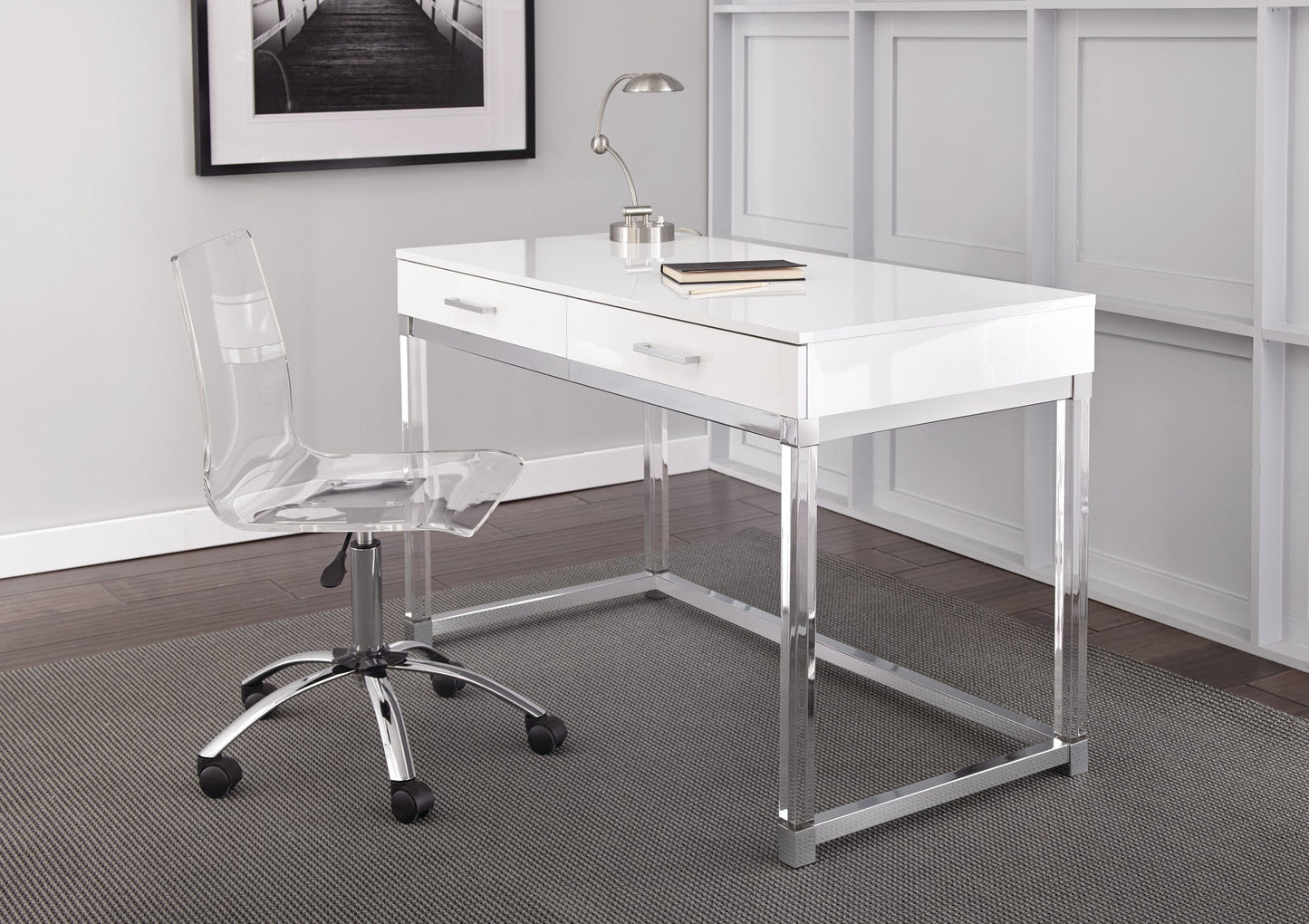 Everett Desk White