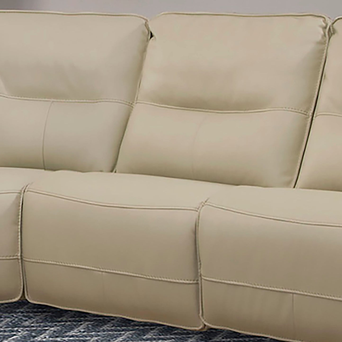 Spartacus Oyster Sectional Armless Chair