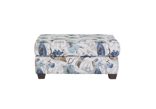 13500 - Delightful Azure OTTOMAN