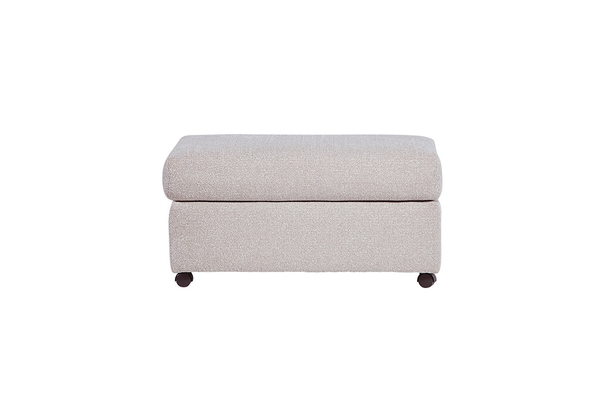 18600 - Metz Linen Ottoman