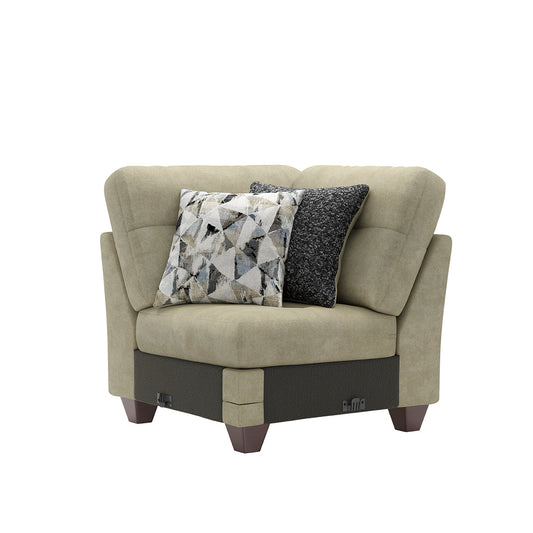21900 - Capulet Buff Sectional Corner