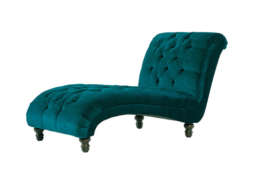 21500 - Lush Peacock Chaise