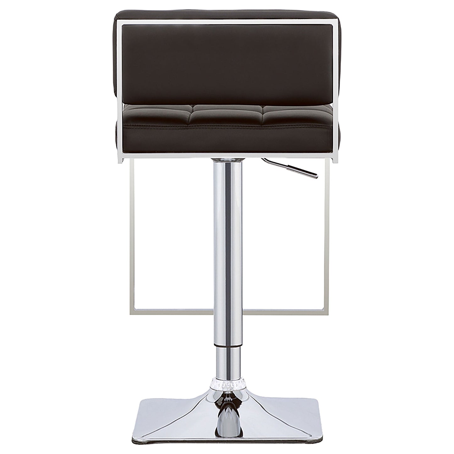 Alameda AdjusTable Bar Stool Chrome and Black