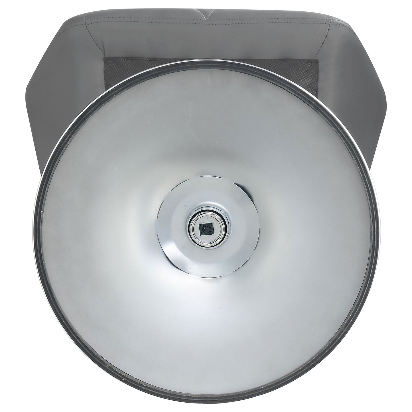 Berrington AdjusTable Bar Stools Chrome and Grey (Set of 2)