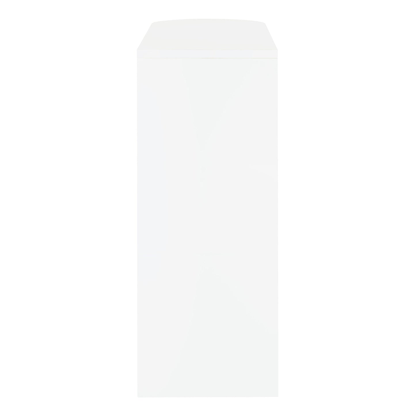 Adolfo 3-tier Bar Table Glossy White and Clear