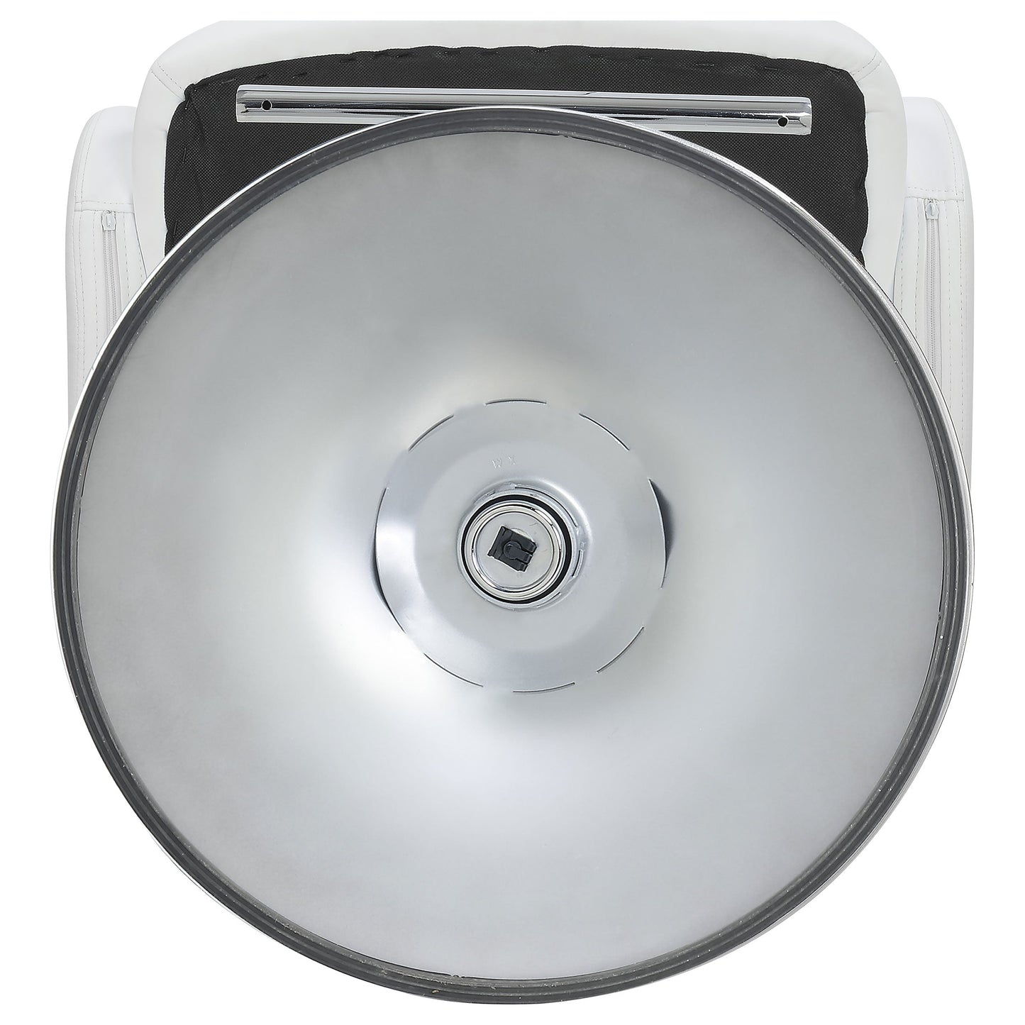 Brandi AdjusTable Bar Stool Chrome and White