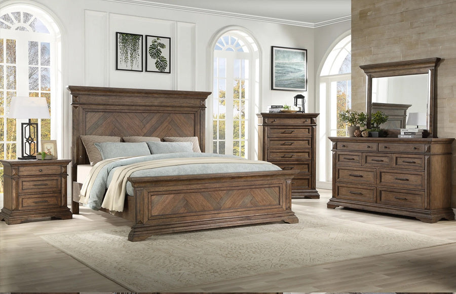 VISTA CANYON QUEEN PANEL HEADBOARD