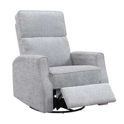 SWIVEL GLIDER RECLINER-GREY