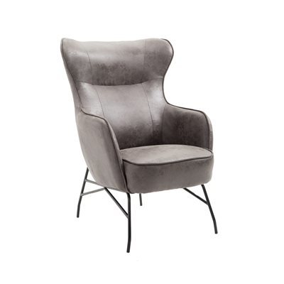 ACCENT CHAIR-CHARCOAL