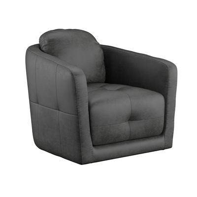 SWIVEL CHAIR-STEEL GREY