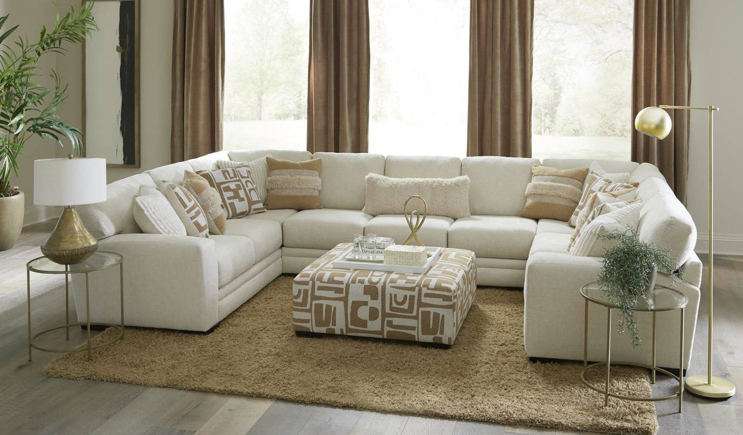 Clash RAF Sofa Sectional - Natural