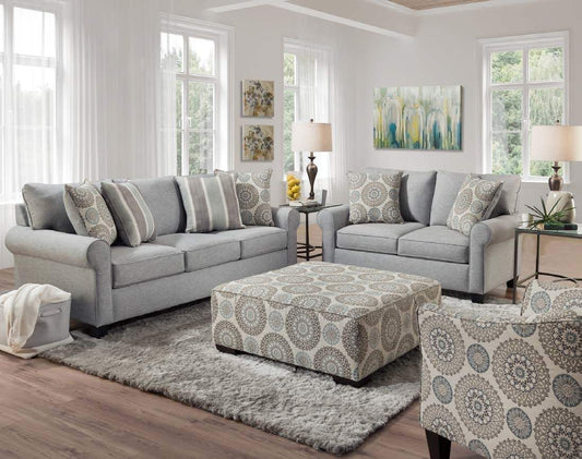 Vivian Swirl - Cocktail Ottoman