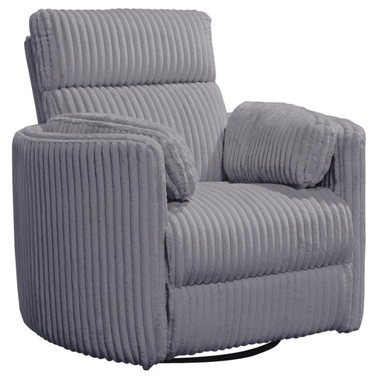 Radius Mega Grey Swivel Power Glider Recliner