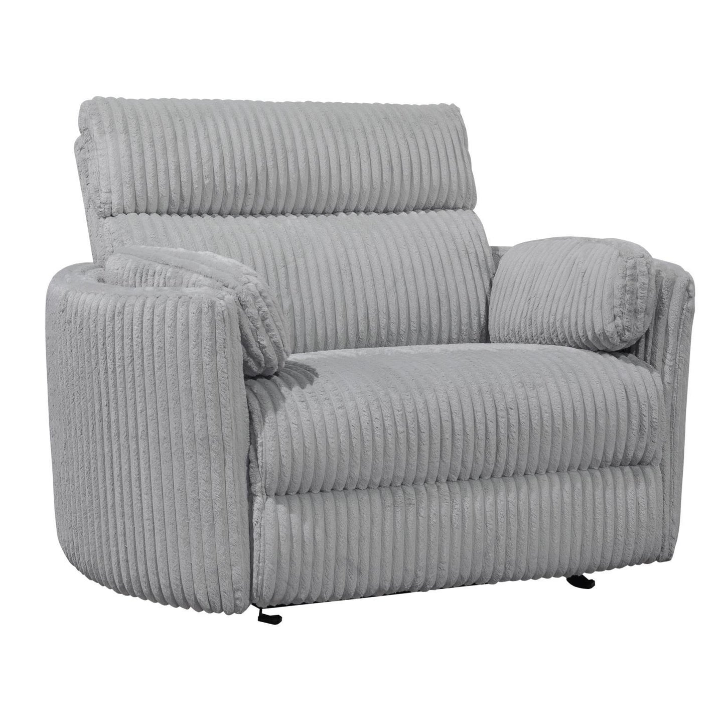Radius Xl Mega Grey Extra Wide Power Glider Recliner