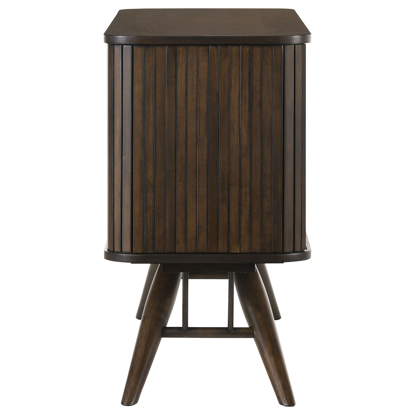 Wes 2-door Rectangular Server Dark Walnut