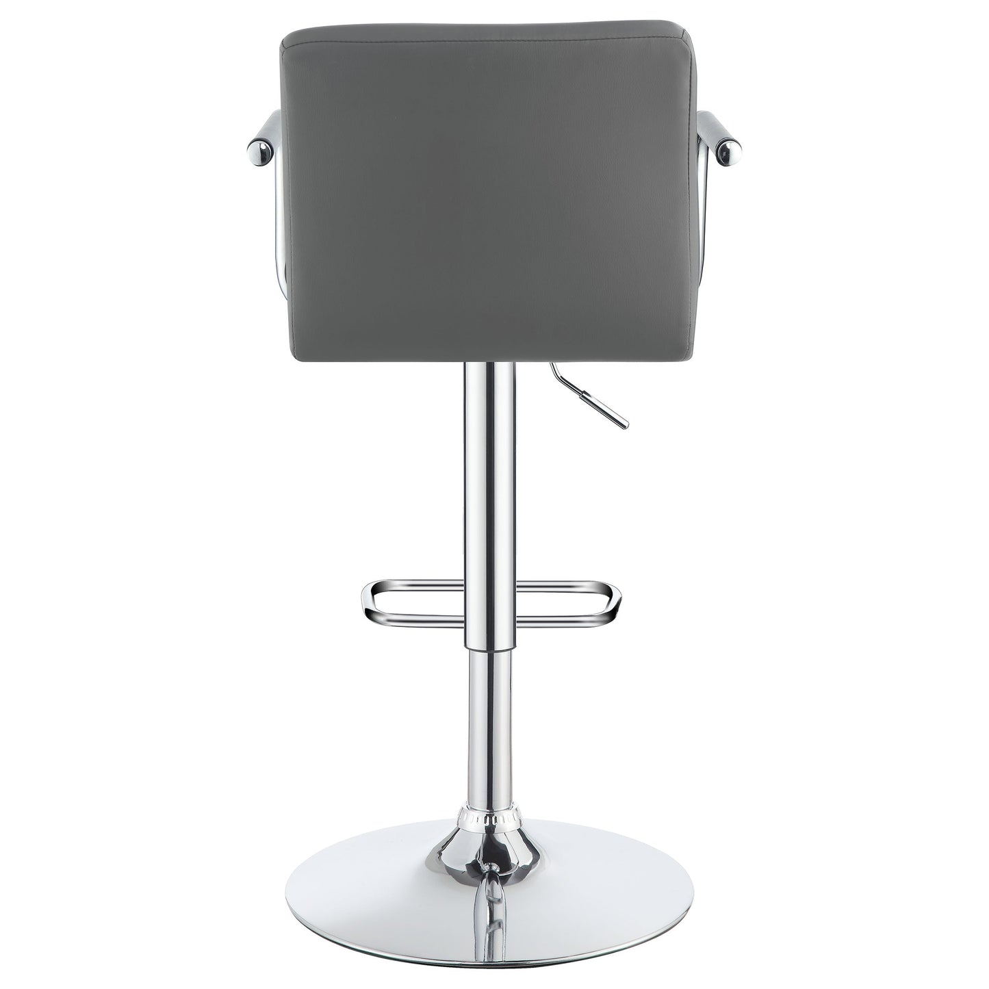 Palomar AdjusTable Height Bar Stool Grey and Chrome
