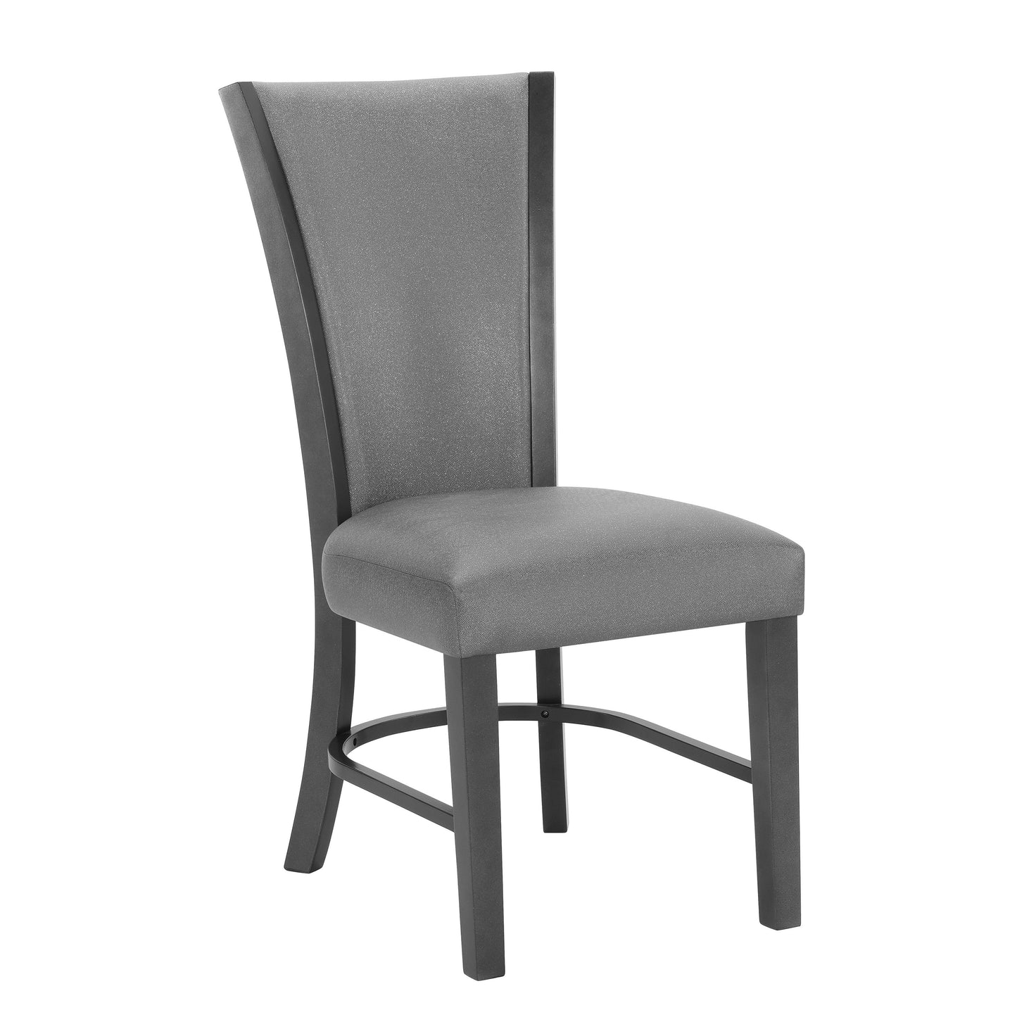 CAMEILA DARK GREY SIDE CHAIR
