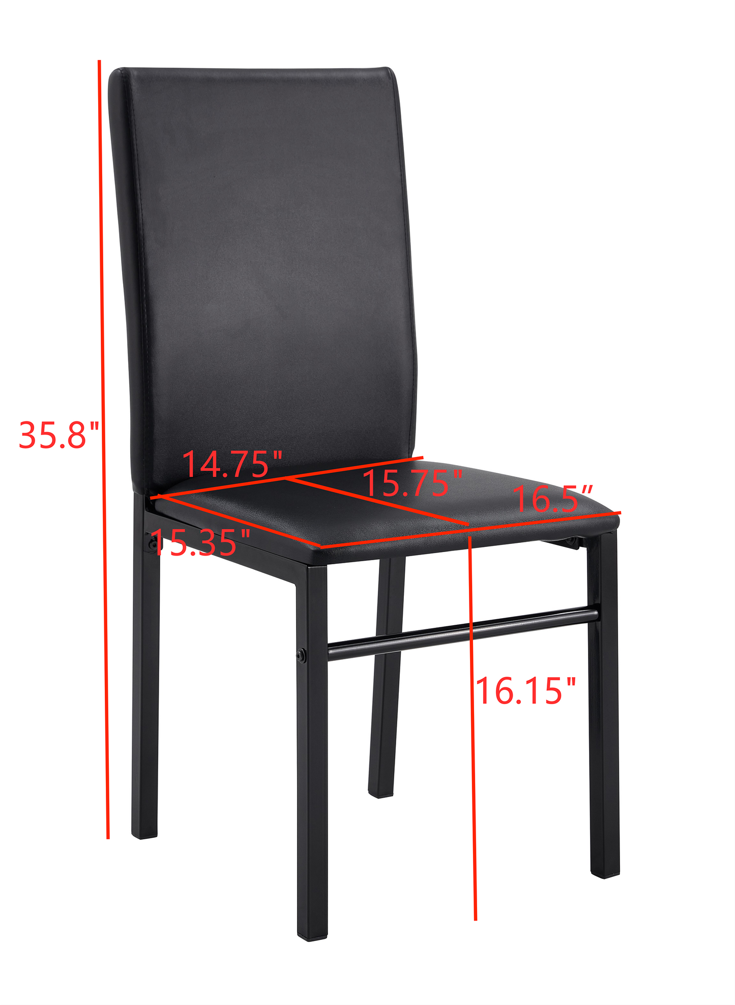 AIDEN 5-PK DINETTE WHITE