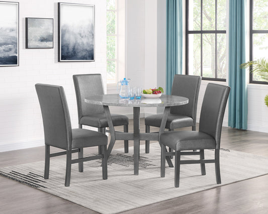 JUDSON GREY 5-PK DINING TABLE SET