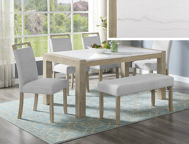 DUNE GENUINE MARBLE DINING TBL TOP