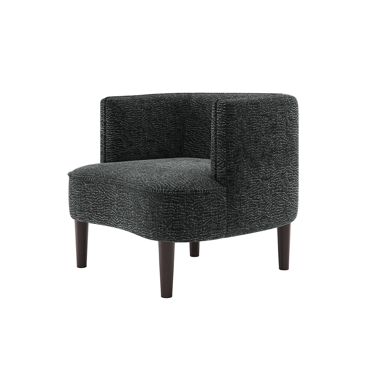 60 - Landry Charcoal Barrel Ch/Espresso Lg