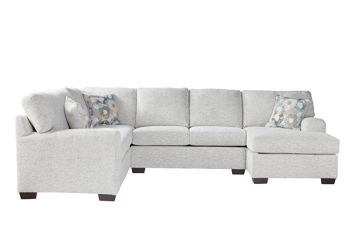 18800 - Camelot Bone (Sectional) Armless Loveseat