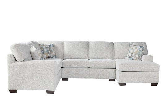 18800 - Camelot Bone (Sectional) Armless Loveseat