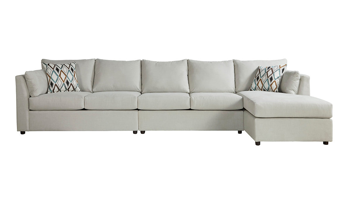 13500 - Robin Eggshell Corner Sectional