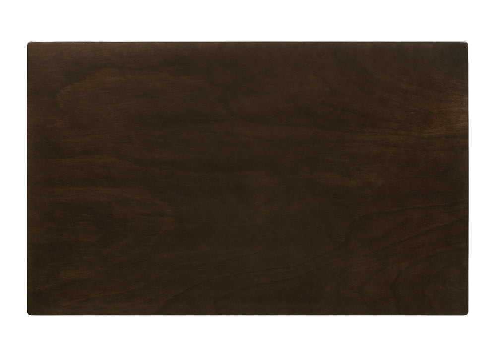 Guillen 5-piece Dining Set with Bench Cappuccino and Dark Brown